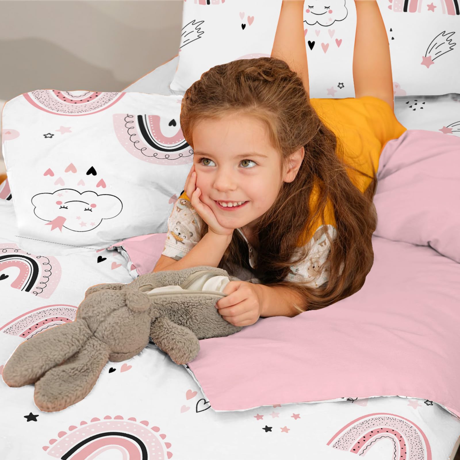 MUSOLEI Rainbow Bedding Set Double - Image 4