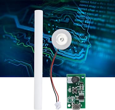 5V Mini USB Humidifier,DIY Kit Atomization Disc, USB Mist Maker Atomization Plate with Timing Switch Control, Circuit Board Driver Electronic Accessories for Home Office