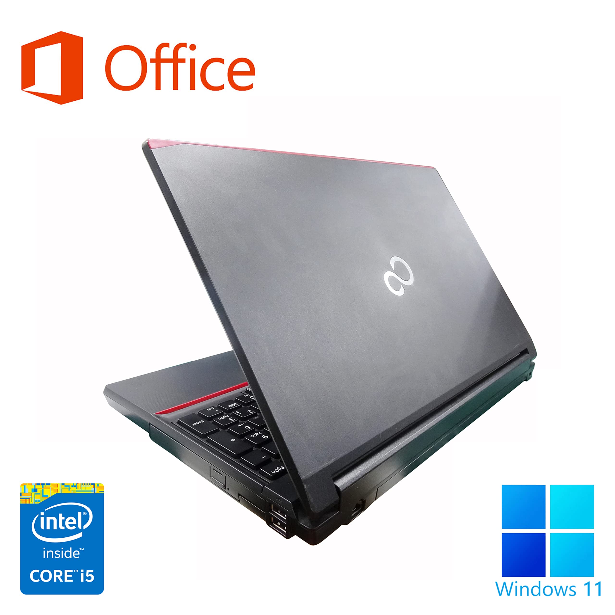 [爆速＆美品]高音質＋高解像度ノートパソコンWin11オフィス付きすぐ使える Amazon.co.jp: 【整備済み品】富士通 ノートPC A574 / 15.6型