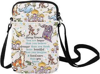 LEVLO Jasmine Princess Crossbody Bag Jasmine Fans Gift Jasmine Shoulder Bag Jasmine Movie Fans Merchandise