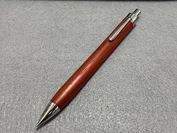 超美品！ボナンペン 真鍮 紅紫檀 シャーペン クッション機能キャンセル済み 超美品！ボナンペン 真鍮 紅紫檀 シャーペン クッション機能