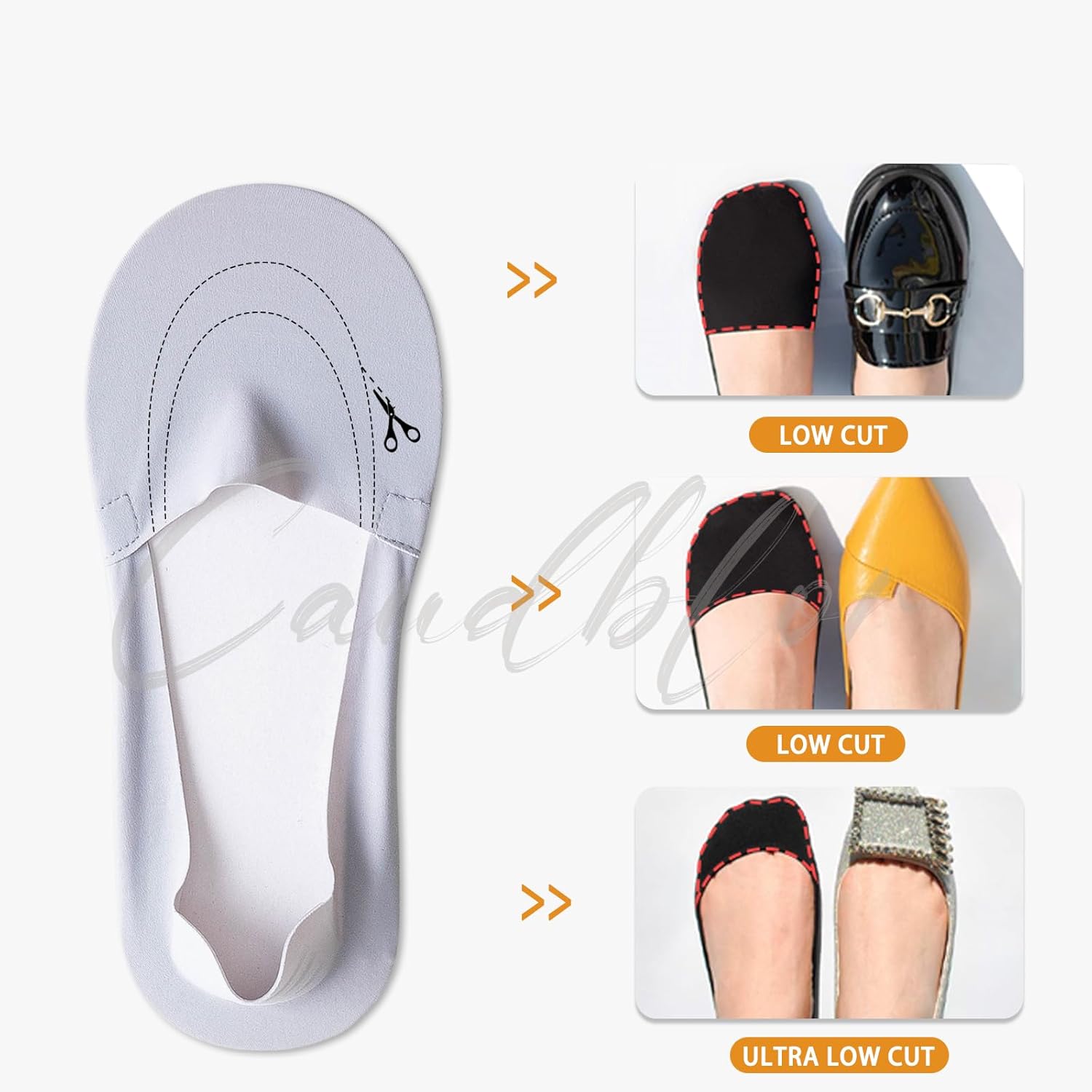 Caudblor Thin No Show Socks Low Cut Liner - Image 5