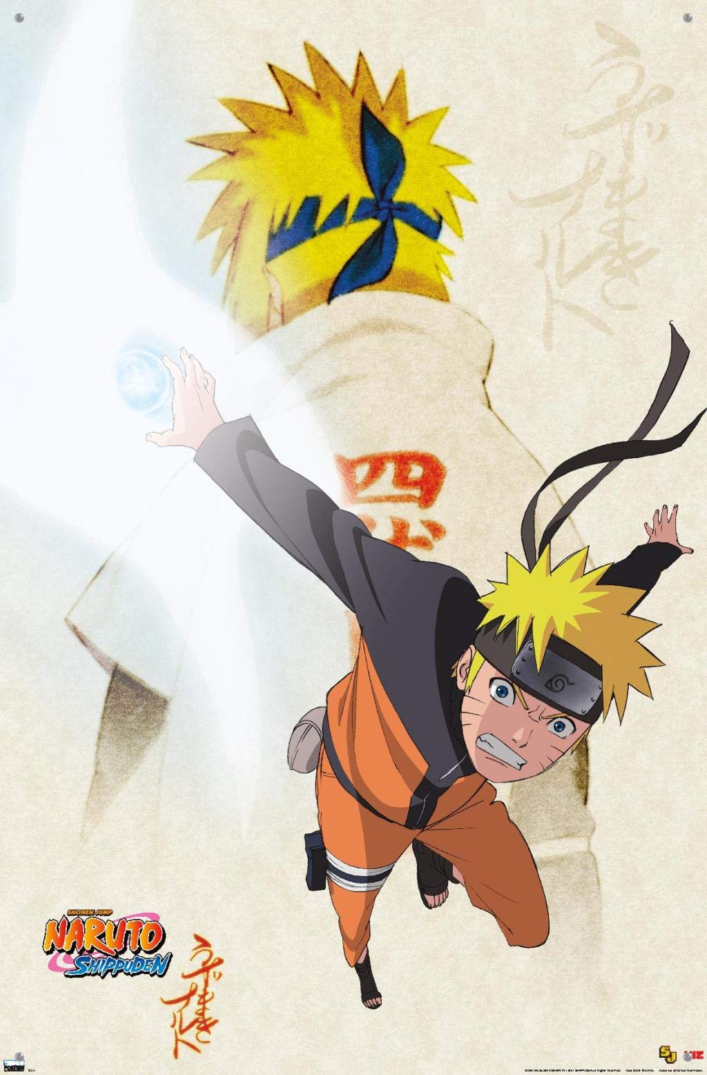 Amazon.com: Trends International Naruto Shippuden - Powers Wall
