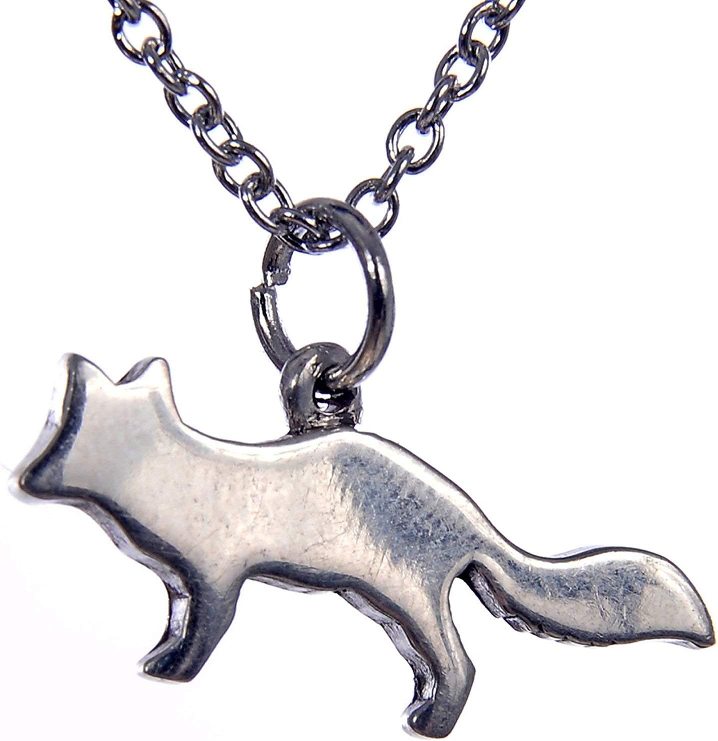 Shag Wear Women's American Woodland Nature Inspire Pendant Pewter Necklaces