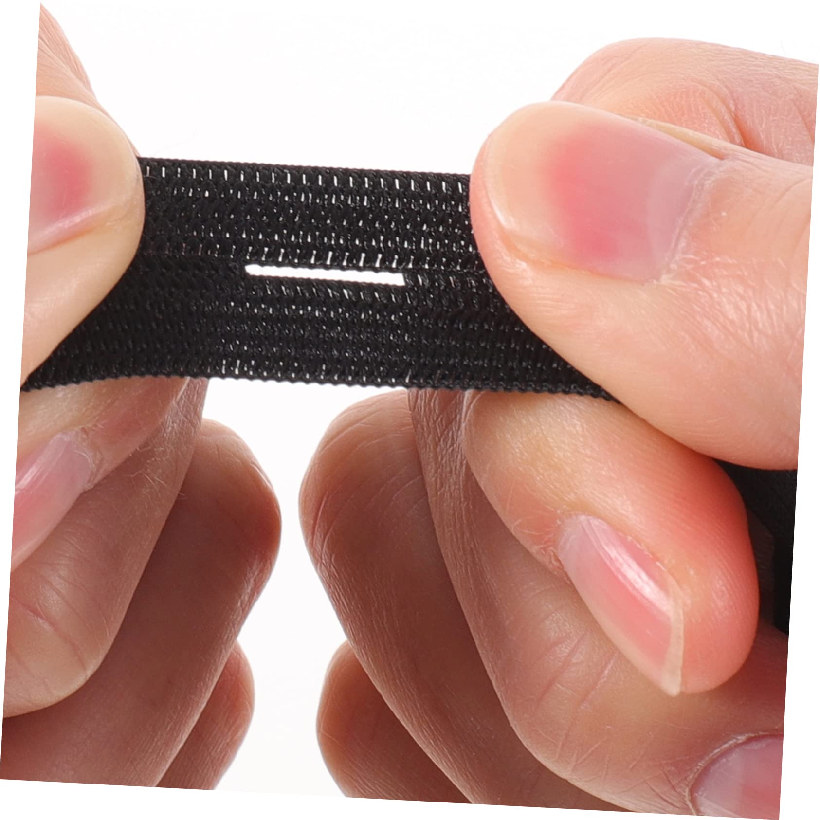 SEWACC 3rollos Banda Elástica De Con Ojales De Cuerda Para Manualidades y Ropa Grosor