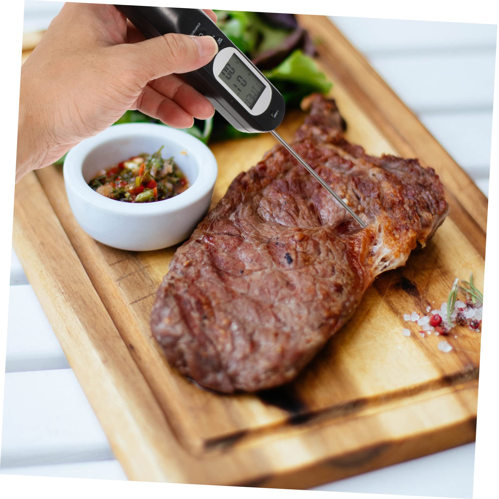 Alipis Termómetro Para Cocina Digital Termómetro De Medición De Temperatura Instantánea