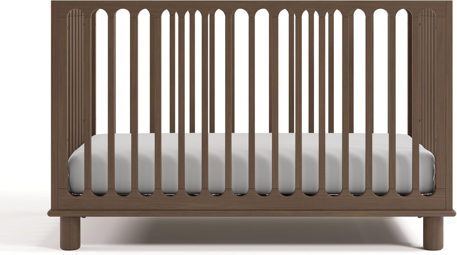 Storkcraft Sicily 3-in-1 Convertible Crib with Toddler Rail Included (Hazelnut) – GREENGUARD Gold Certified, 100% Solid Wood, Converts to Toddler Bed, Fits Standard Crib Mattress - Image 10