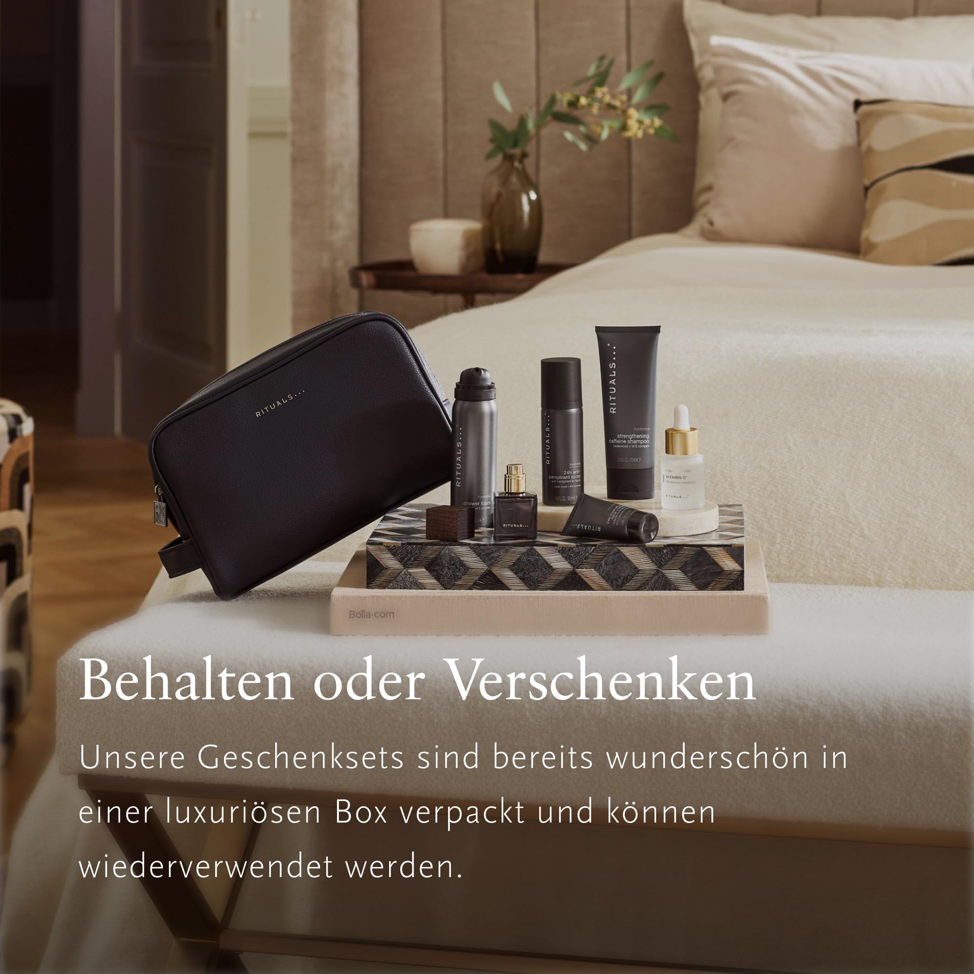 RITUALS Geschenkbox Homme Large Geschenkset für Männer Körperpflege Wellbeing