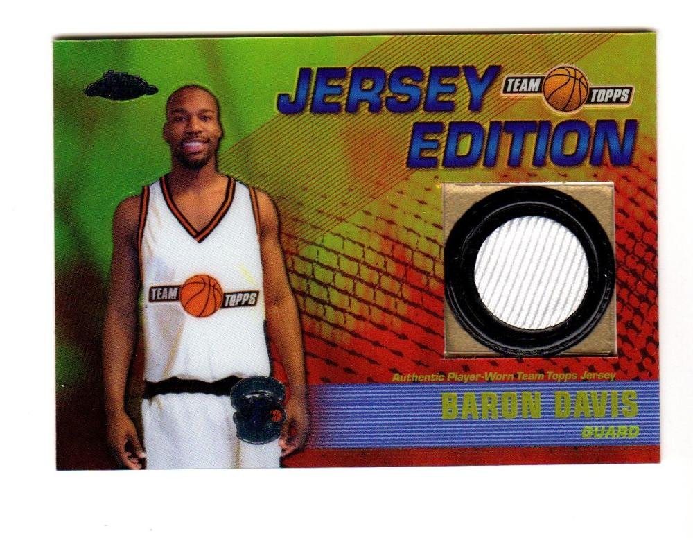 2001-02 Topps Chrome Baron Davis #TT-BD NM Near Mint MEM