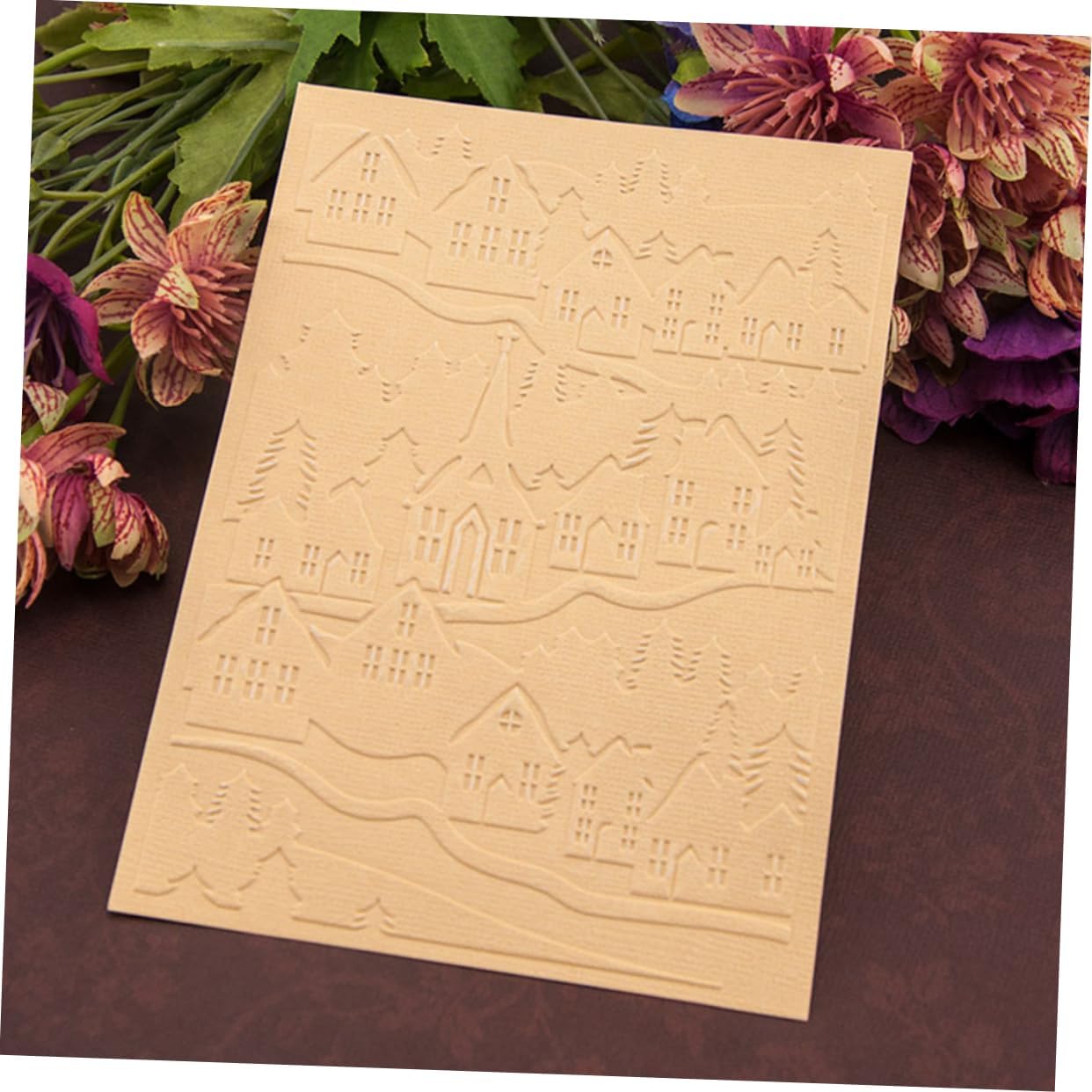 STOBOK DIY Plastic Embossing Die for Card Making Album Decor Craft Decorations