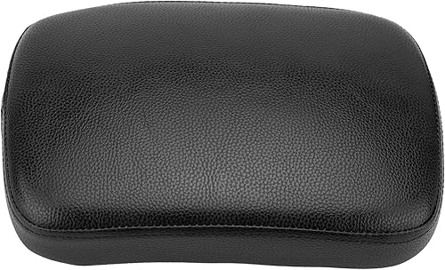 Miniatura 7 de LKV Asiento de pessenger de motocicleta de 10.63  - Cojín trasero de cuero con 8 ventosas de asiento de motocicleta para Harley Dyna Sportster