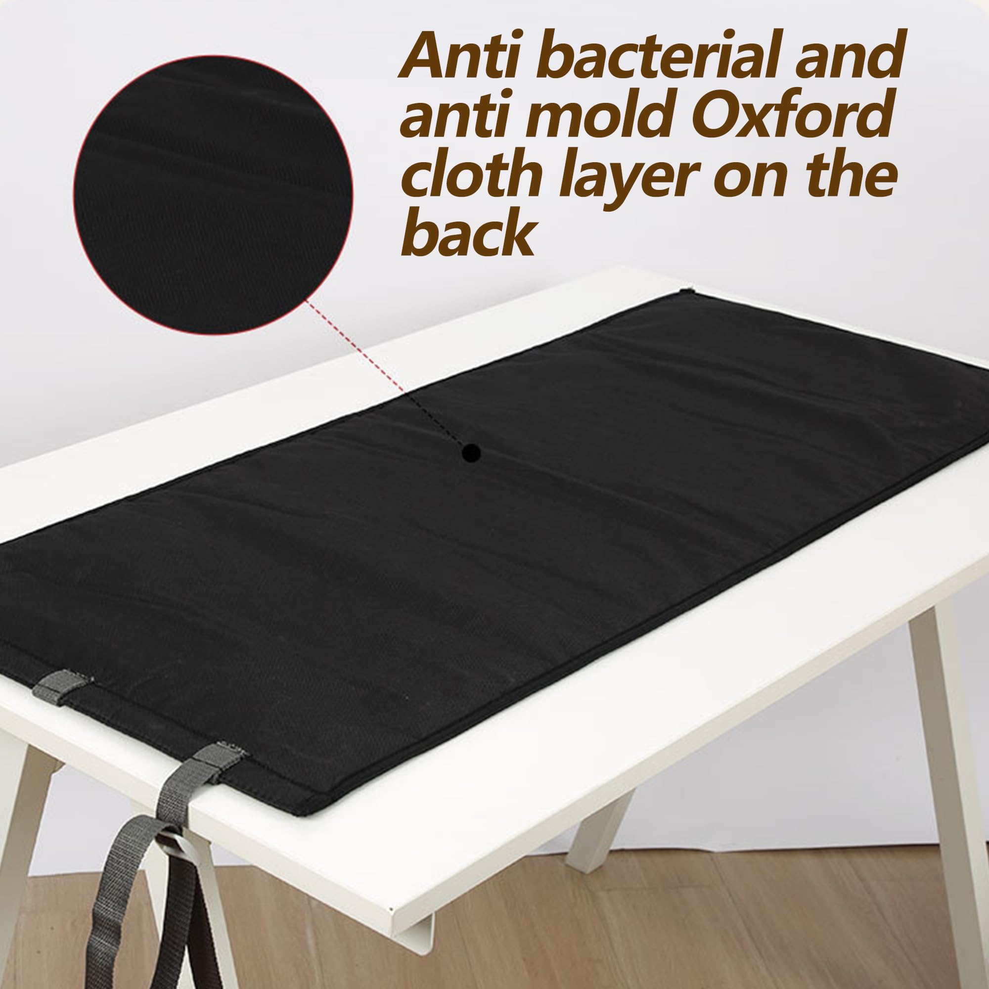 Coperta Termica Per Stirare Sulla Porta E Guanti Da Stiro Per Vapore, Resistente Al Calore, All'acqua E Al Vapore Portatile, Trapuntato Lavasciuga Resistente Al Calore Pad, Stiratura Pad