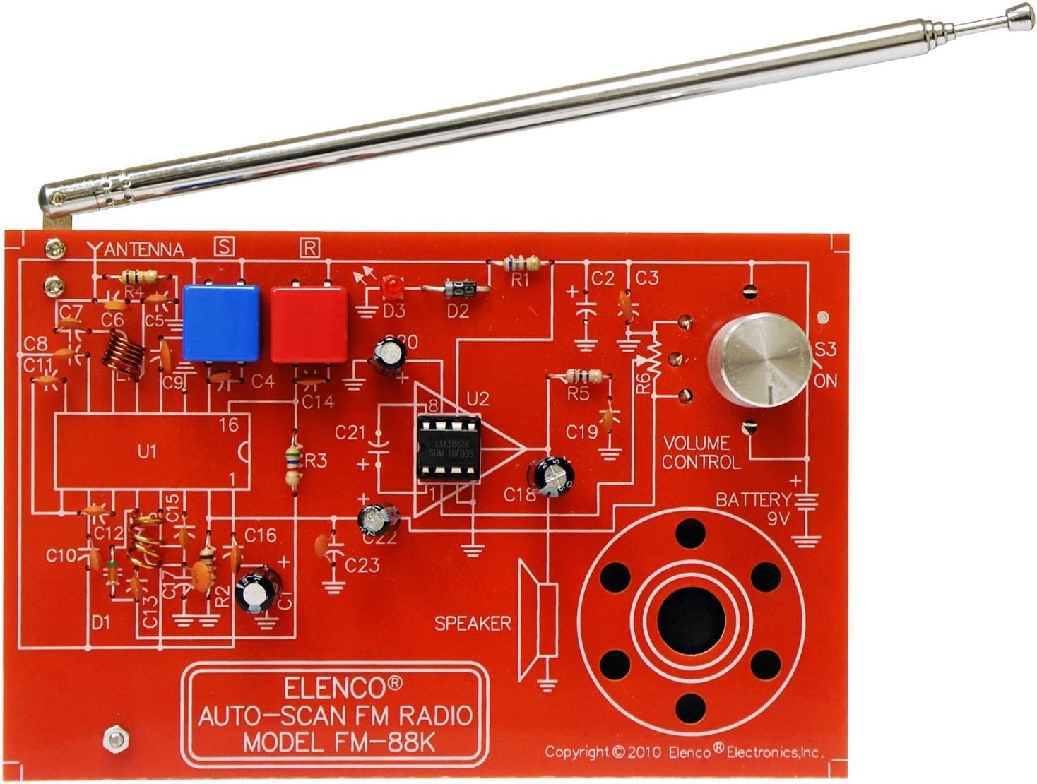 365 Piece, FM Radio Kit, Develop Kids Soldering Skills