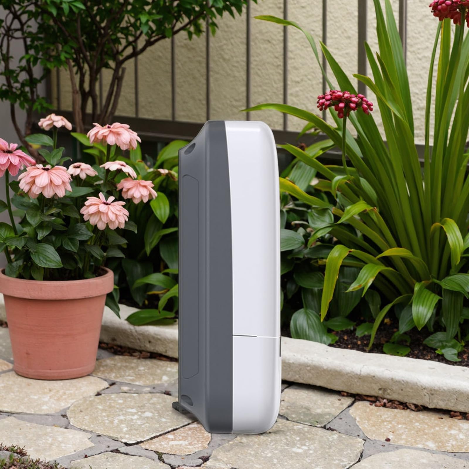 Centralina di irrigazione a 8 canali, centralina Intelligente con irrigazione Normale e Timer Cyde, Supporta 8 valvole e 1 valvola Principale, per irrigazione di Prati, Piscine e Giardini