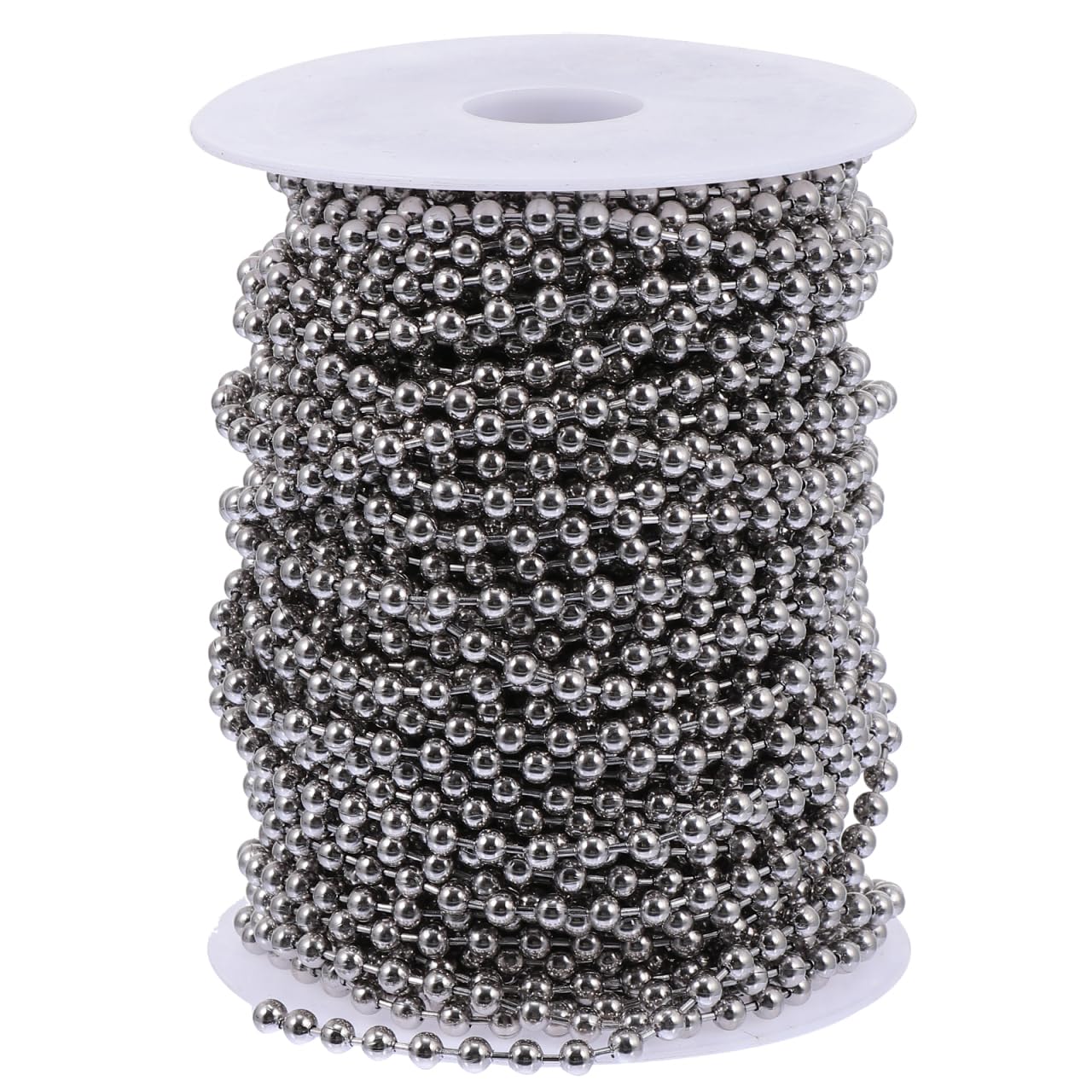 30 Meter Roller Blind Chain, 4.5mm Metal Beaded Roller Blind Chain Extension Cord, for Vertical Blinds Repair Replacement Parts
