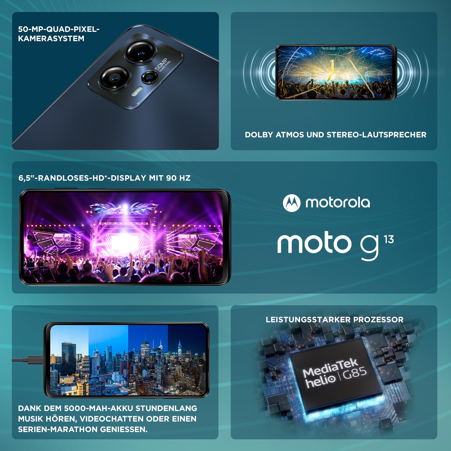 Moto G13 HD 6.52
