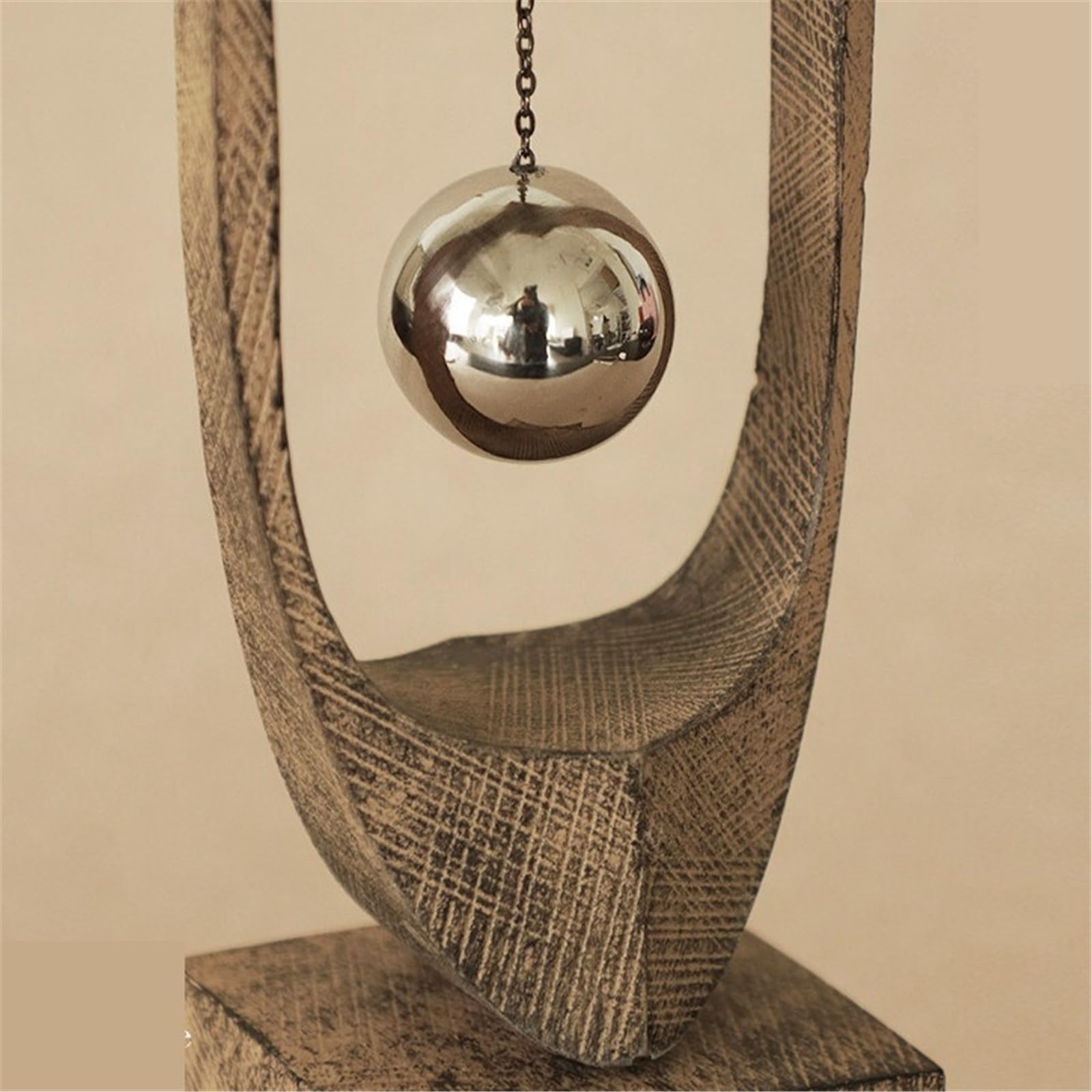 Único Creative Swing Ball Decorative Crafts Display Bookshelf Art Ornaments Esculturas