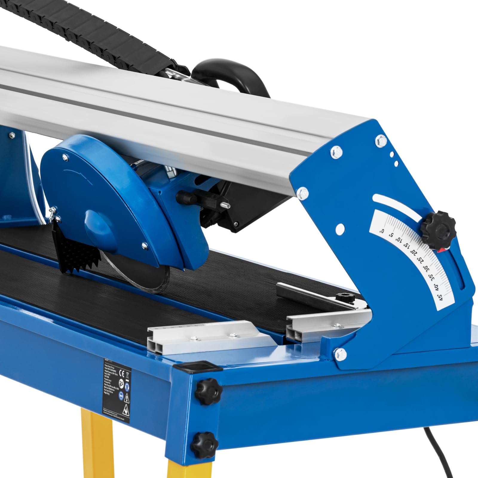 MSW MSW-TSAW950PRO Elektrischer Fliesenschneider 950 W/bis 32 mm Winkelverstellung Fliesenschneidmaschine Nassschneidemaschine Nassschneider