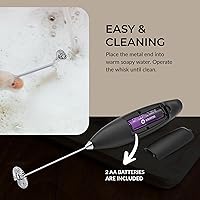 Vista 7 de ChefWave Espumador de leche portátil (negro)