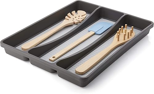 Miniatura 4 de Copco Basics - Organizador de 3 compartimentos, gris carbóngris claro