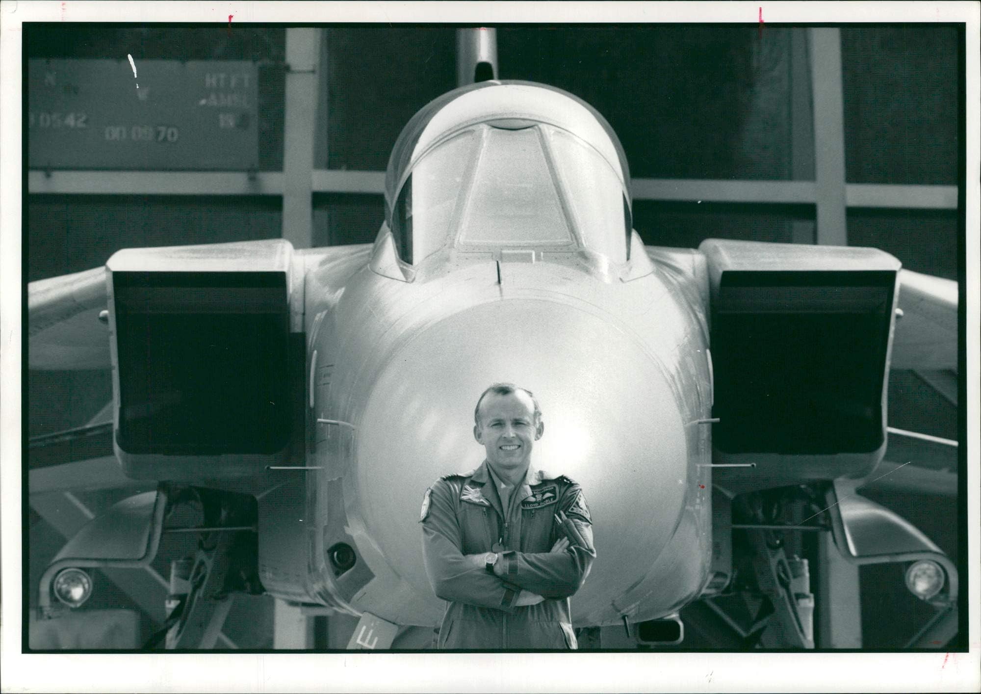 Vintage photo of Panavia Tornado Aircraft family:LA Doble.