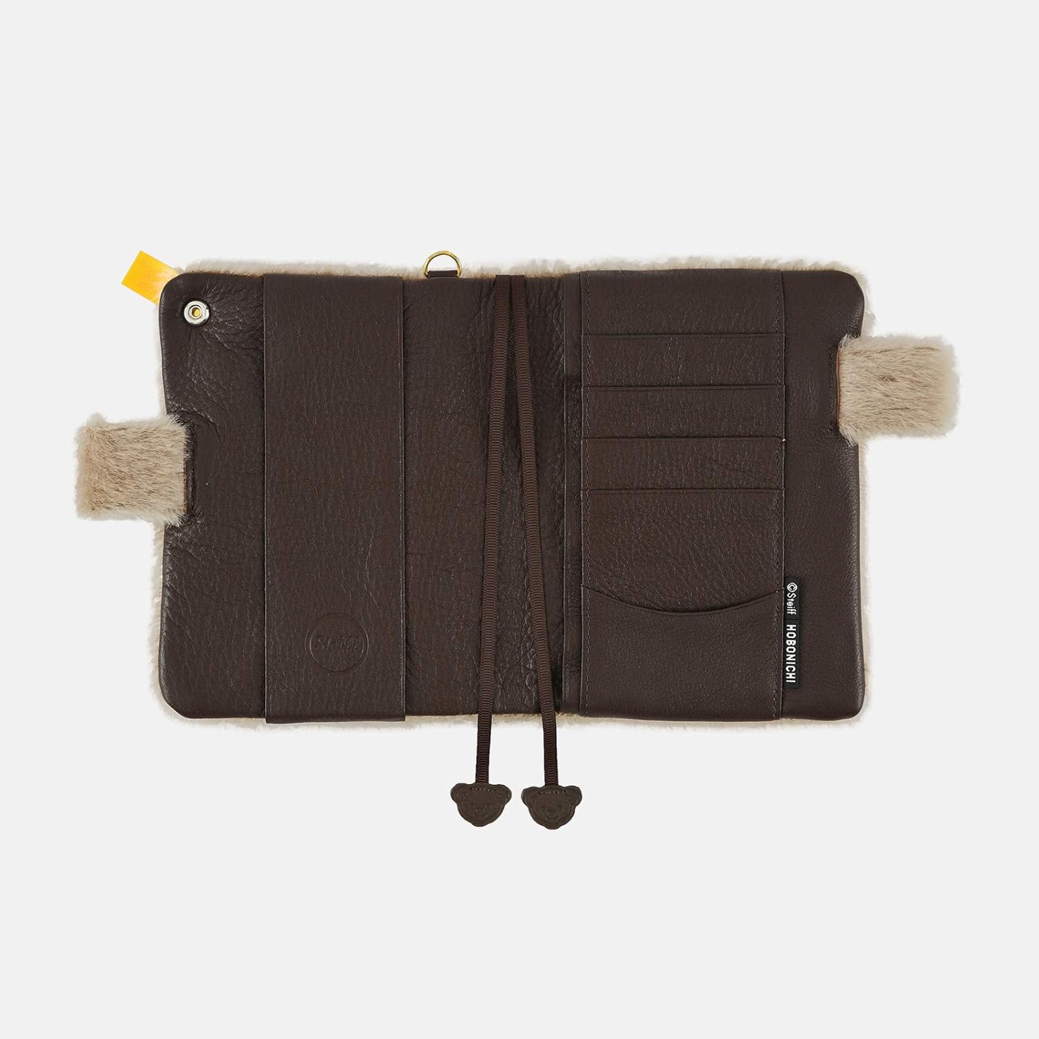 Amazon ほぼ日手帳 オリジナル A6サイズ 手帳カバー Steiff カフェオレのテディ 文房具 オフィス用品 文房具 オフィス用品