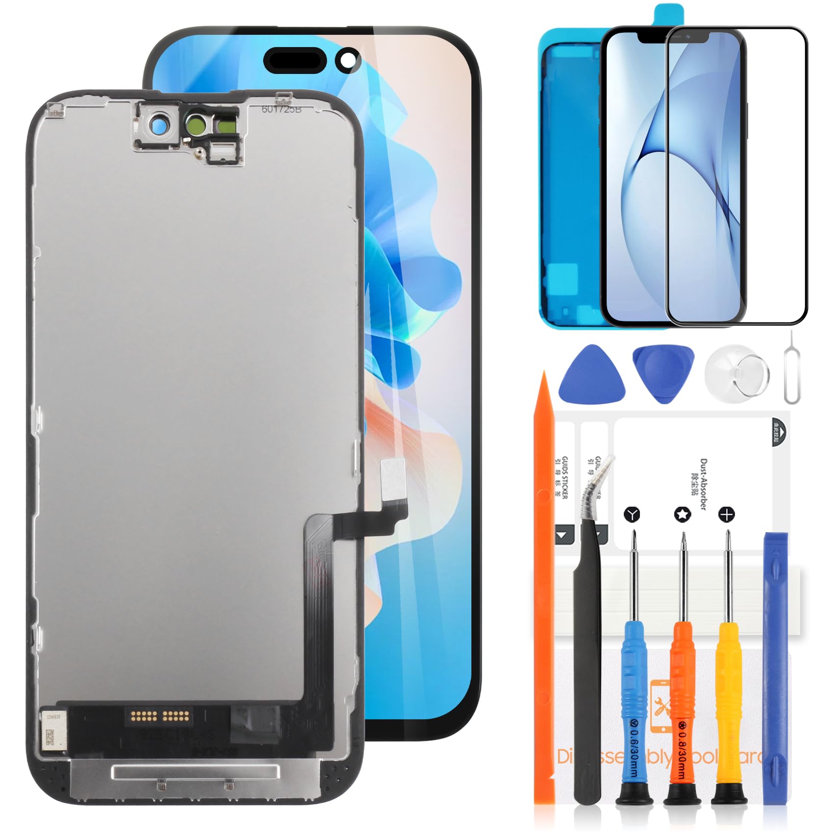 Amazon.com: TFT LCD Screen for iPhone 16 Screen Replacement, 6.1