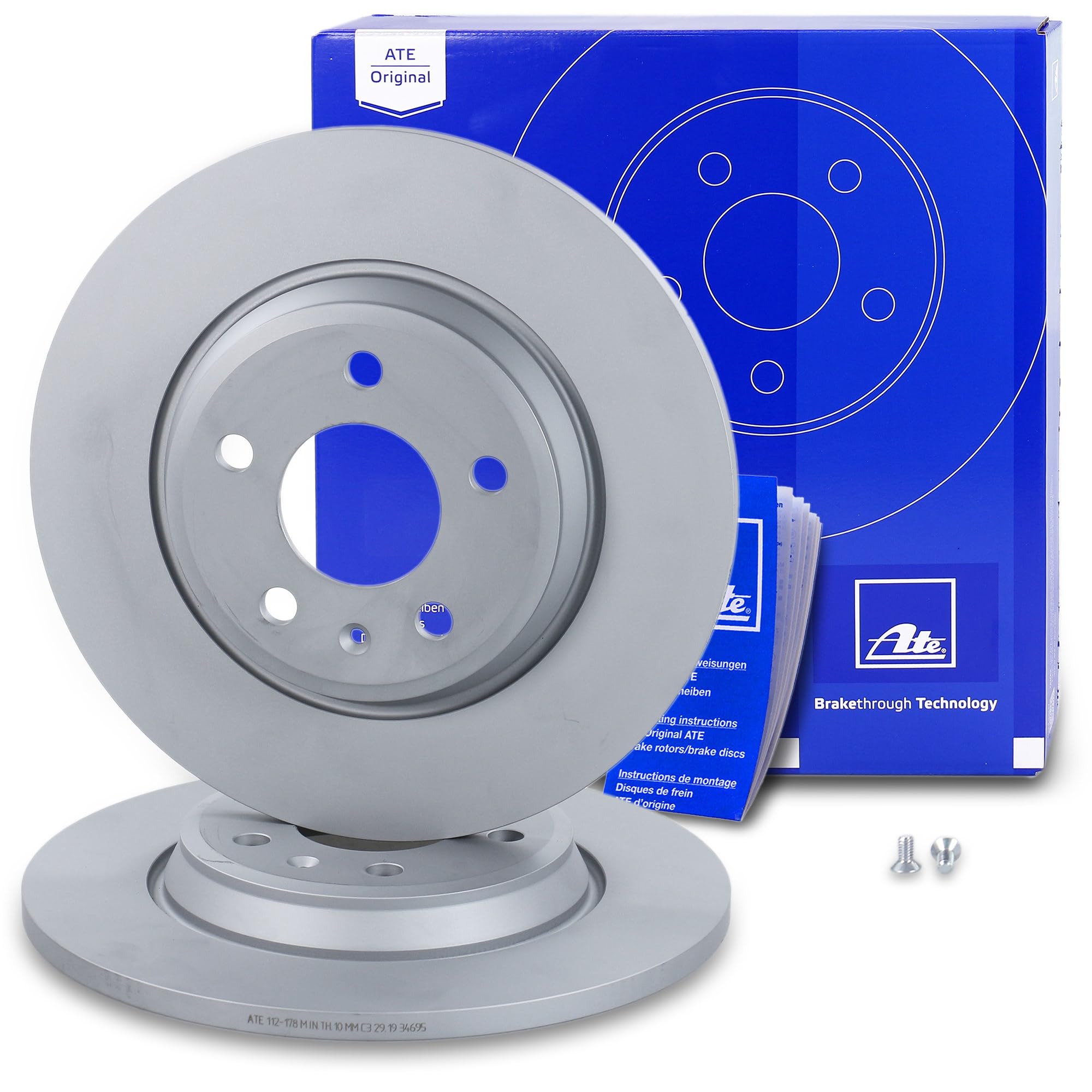 ATE Set freni +dischi freno anteriori ¯ 320mm ventilati +posteriori ¯ 300mm pieni e pastiglie freno anteriori +posteriori Compatibile con AUDI A6 C7 (4G2, 4GC), A7 Sportback (4GA, 4GF)