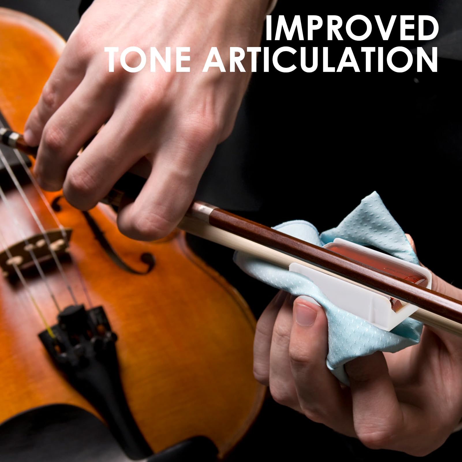 Colophane Violon Et Violoncelle - Résine Naturelle Faible Poussière Pour Musiciens