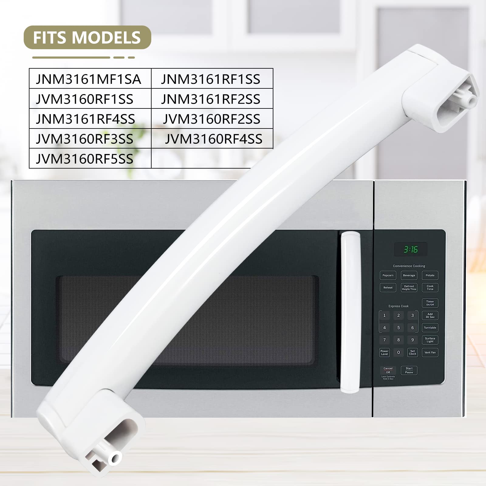Amazon.com: Upgraded Vsttar Parts WB15X10278 Microwave Oven Door 