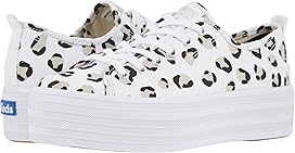 women's kickstart leather leopard foxing