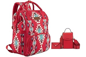 X Wrangler Backpack Diaper Bag and Crossbody Cell Phone Purse Set