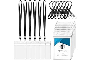 Vertical Badge Holder with Lanyard for Hassle-free Access