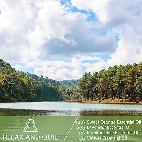 Miniatura 3 de Aceite esencial de naranja dulce, 3.38 onzas líquidas de aceite esencial puro de PHATOIL para difusores de aromaterapia, humidificadores, cuidado de