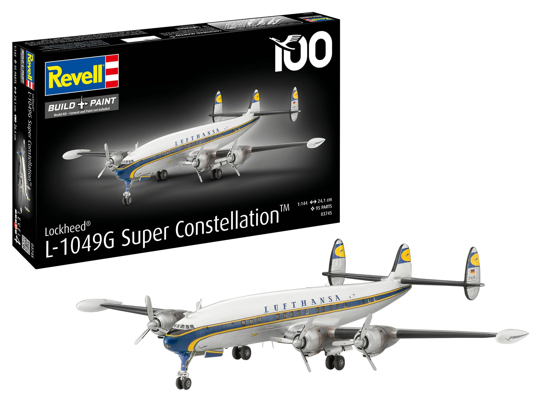 Amazon | ドイツレベル 1/144 ロッキード L.1049G スーパーコンステ