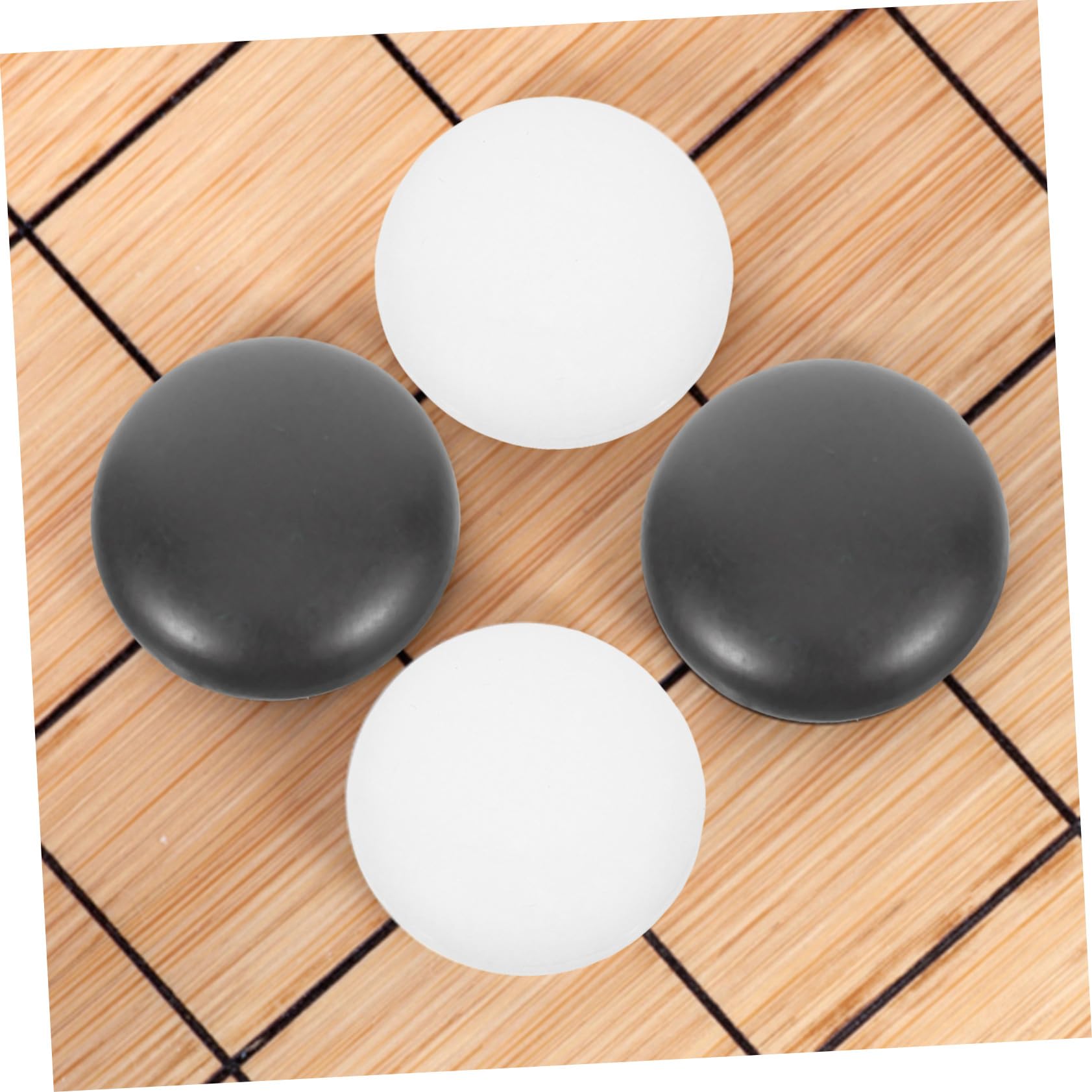 Mipcase Set Da Gioco Go 360 Pezzi Pietre in Resina Resistenti e Lisce Per Ragazzo Ragazza e Adulti, Accessori Per Gioco Da Tavolo Strategico, Stimolazione Mentale e Divertimento Educativo