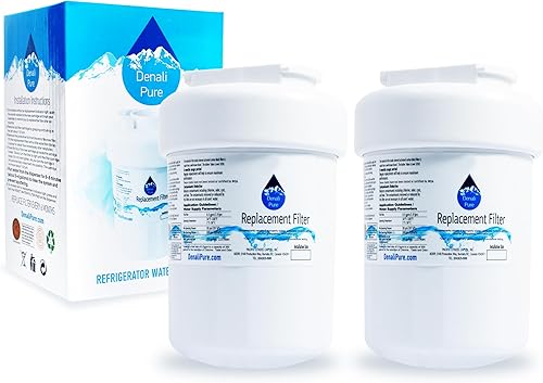 2-Pack – General Electric tfx26kpdaww nevera filtro de agua de repuesto compatibles General Electric MWF, mwfp cartucho de filtro de agua para nevera