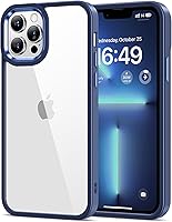 Vista 44 de HOOMIL Funda para iPhone 7 Plus/iPhone 8 Plus de 5.5 pulgadas, no amarillea, protección contra caídas, cubierta trasera dura transparente