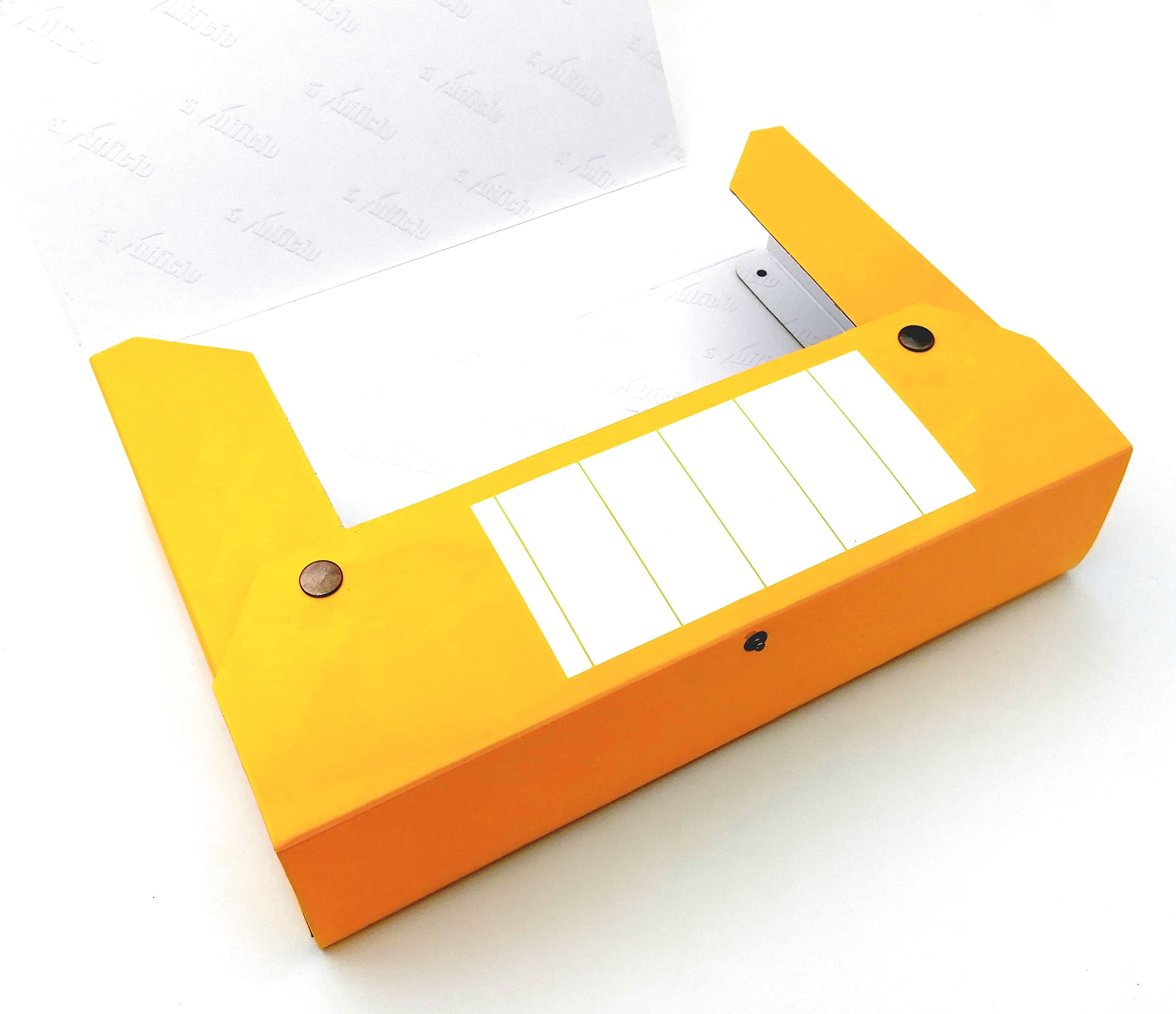 Chemises Porte-documents A4 Avec Fermoir à Ressort - Lot De 5, Couleur Grise - 8
