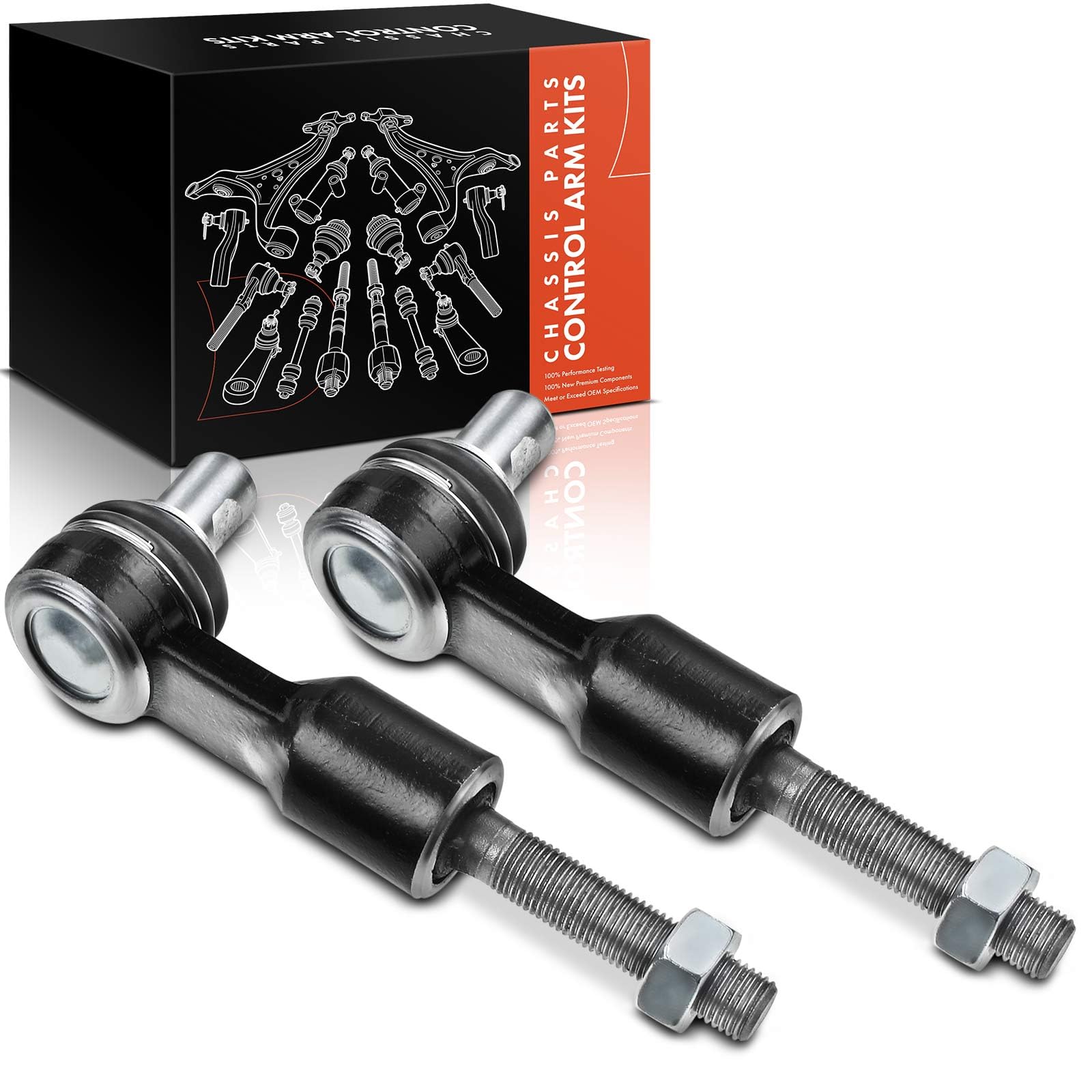 Frankberg 2x Avant Dehors Rotule Direction Compatible avec P.a.s.s.a.t 3B2 P.a.s.s.a.t 3B3 A4 8D2 B5 A4 8E2 A4 8E2 B6 A6 4B2 C5 A8 4D2 4D8 Remplacer# 4B0419811A