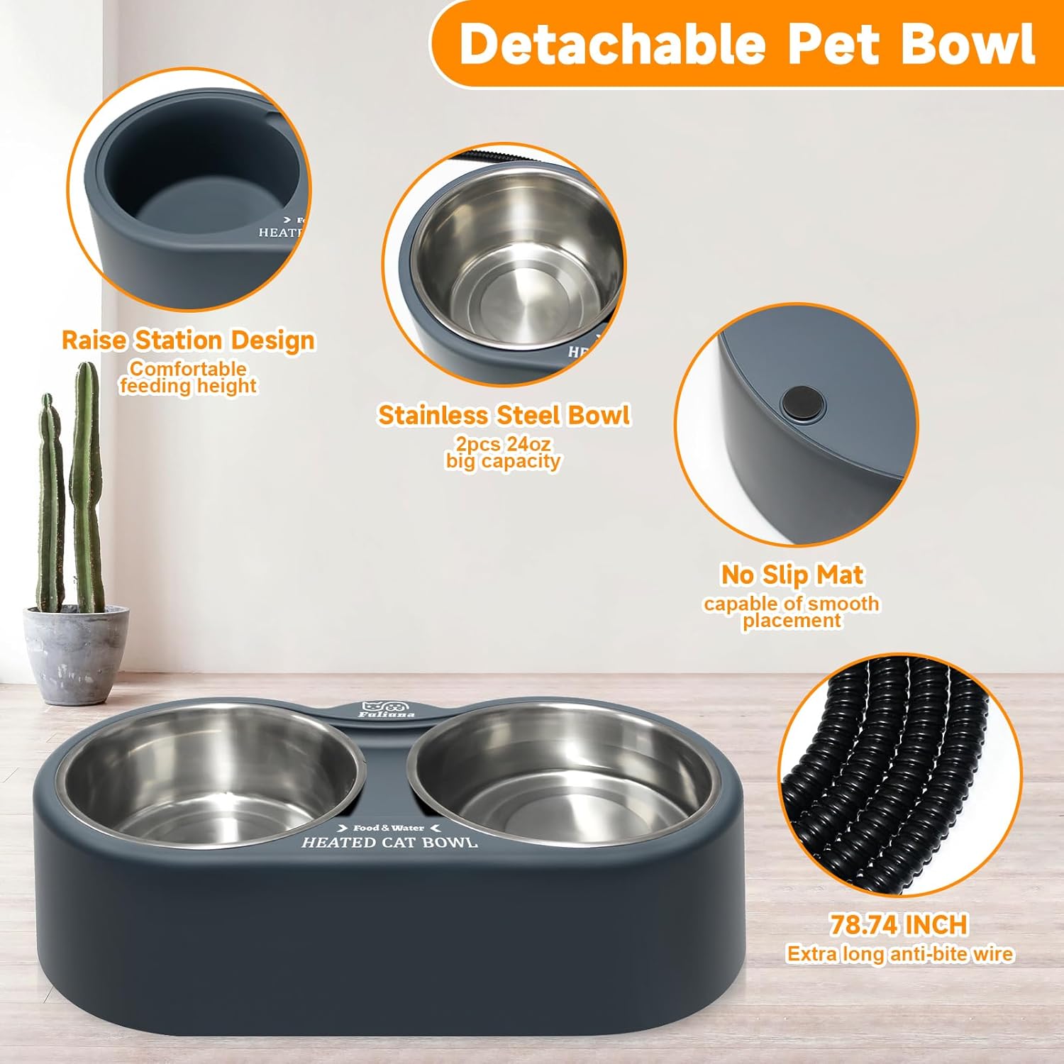 Keep Your Feline Happy: The Ultimate Heated Cat Bowl for Winter Comfort
