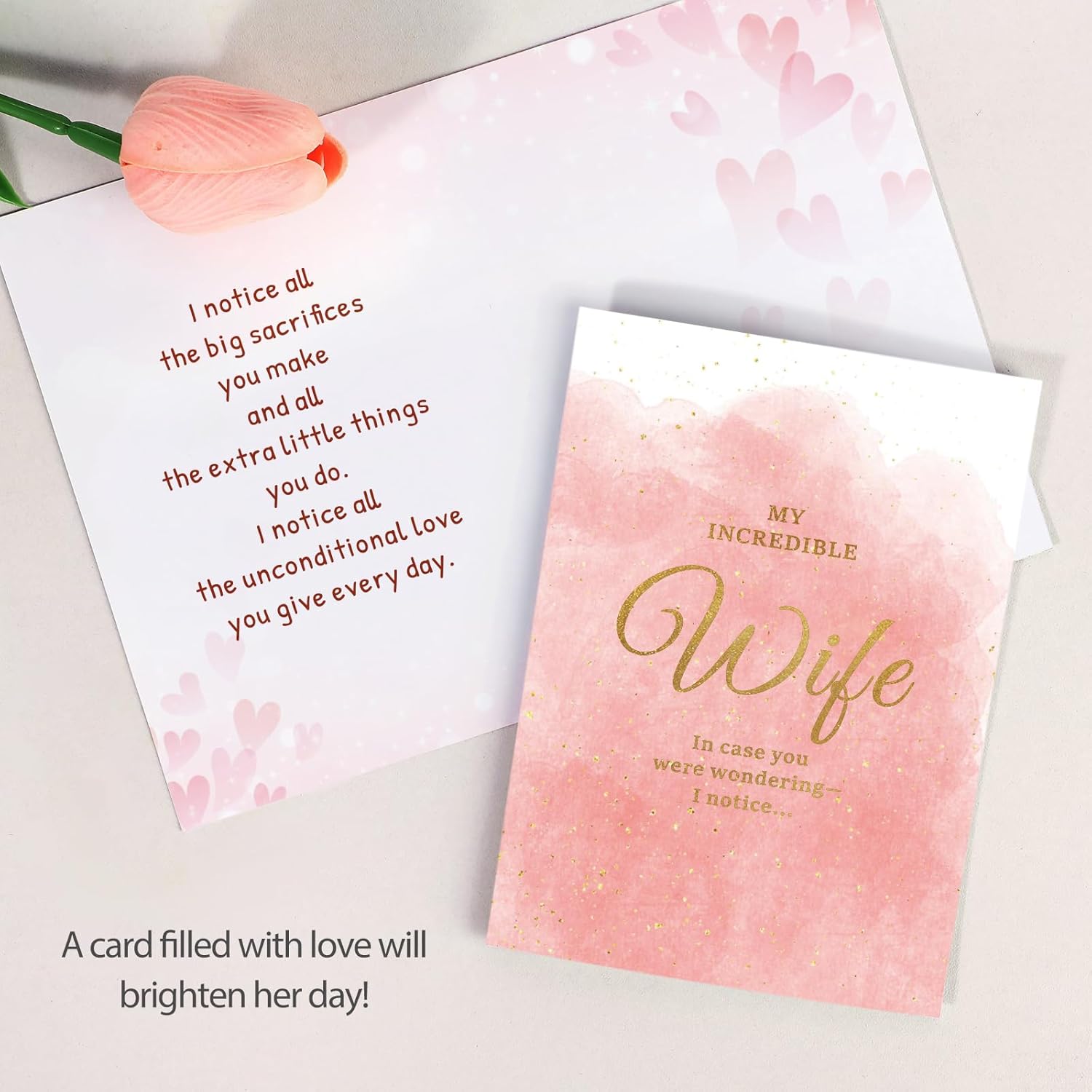 Suhctuptx Gifts for Wife Christmas Gift Birthday Ideas, Wedding Anniversary Valentines Day Gift for Women i Love You Her - Image 3