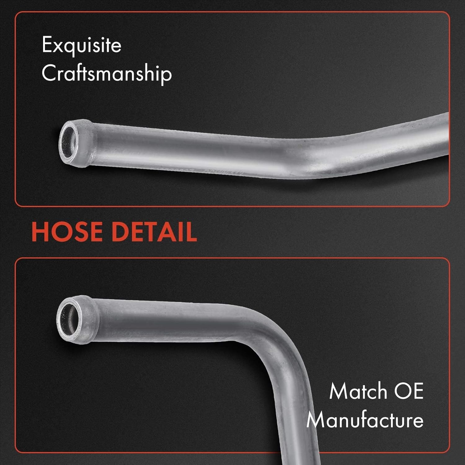 A-Premium Power Steering Return Hose Line Assembly Compatible with Mazda 6 2006-2007, V6 3.0L, Intermediate Pipe