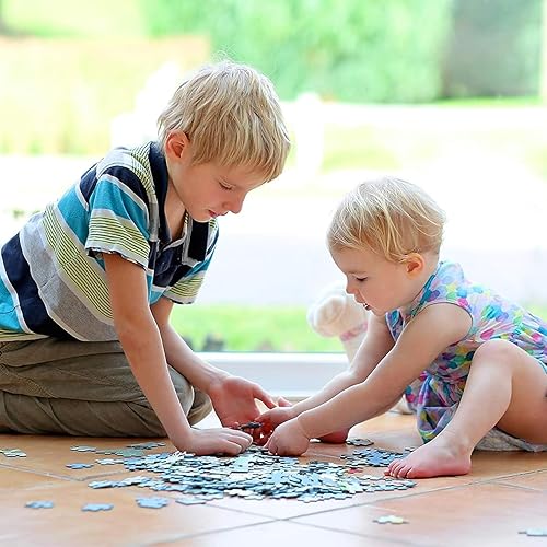 Miniatura 5 de crowm Rompecabezas de 1000 piezas, rompecabezas hawaianos para niños y adultos, hermosas escenas de playa, un rompecabezas del amanecer y atardecer