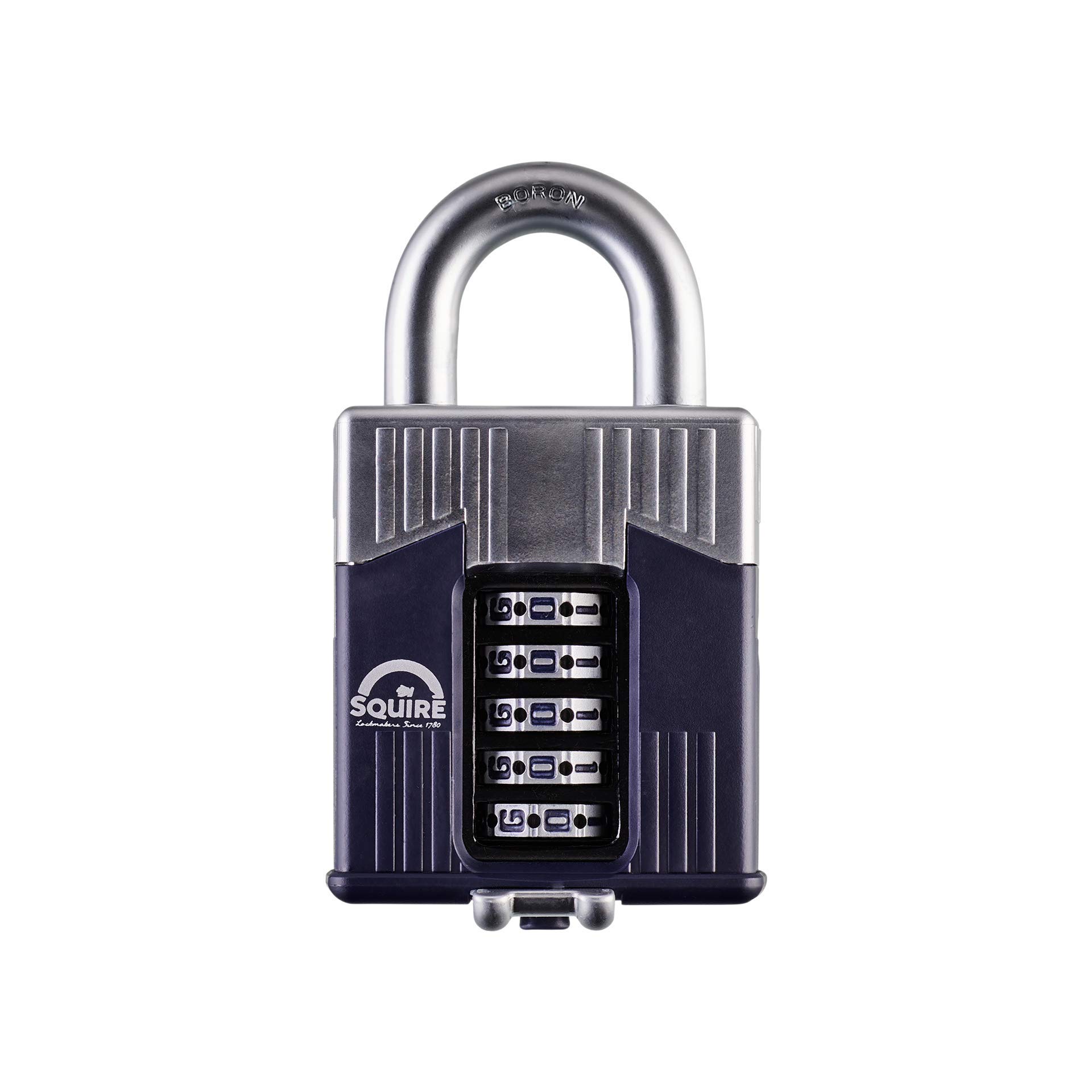 Henry Squire Warrior Combi 65 Combination Padlock, 65 mm, Blue