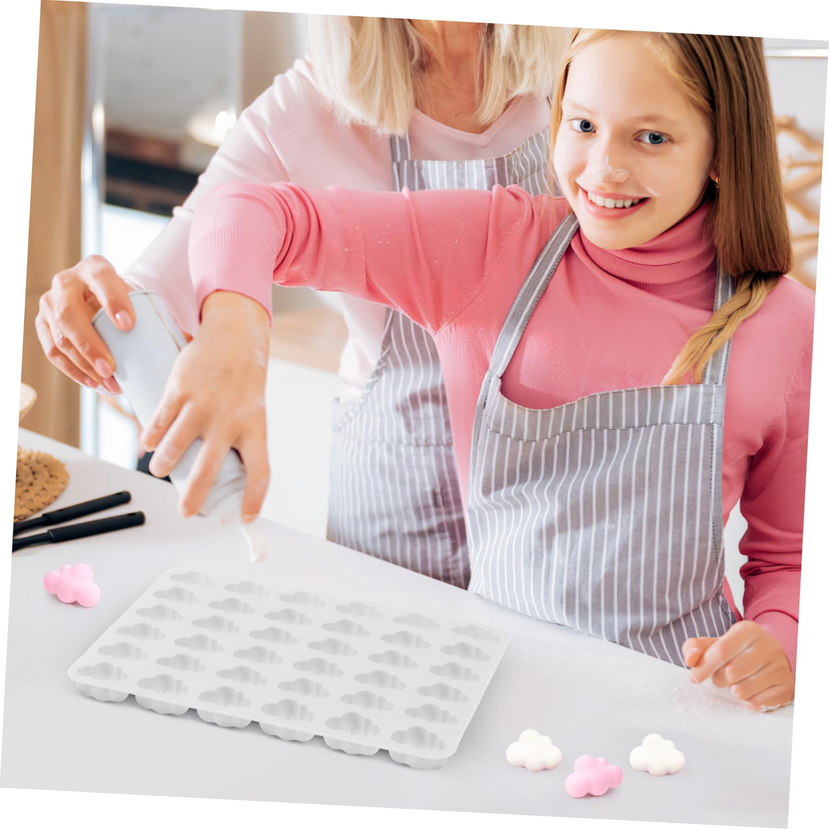 Abaodam 5pièces Moule Réutilisable Pour Bonbons Et Gelées Accessoire Multi-fonction Pour Gâteaux Et Pour Boulangeries Et Fêtes