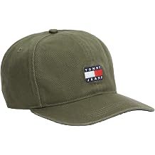 Tommy Jeans Mens Tommy Jeans Hats for Men | Cotton Flag Logo Adjustable Baseball Cap