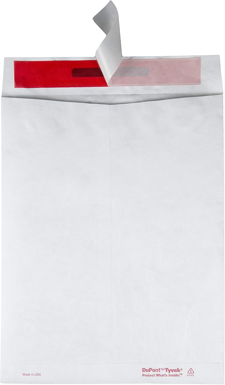 Quality Park R2420 Advantage Flap Stik Tyvek Mailer, 10 x 13, White (Box of 100)