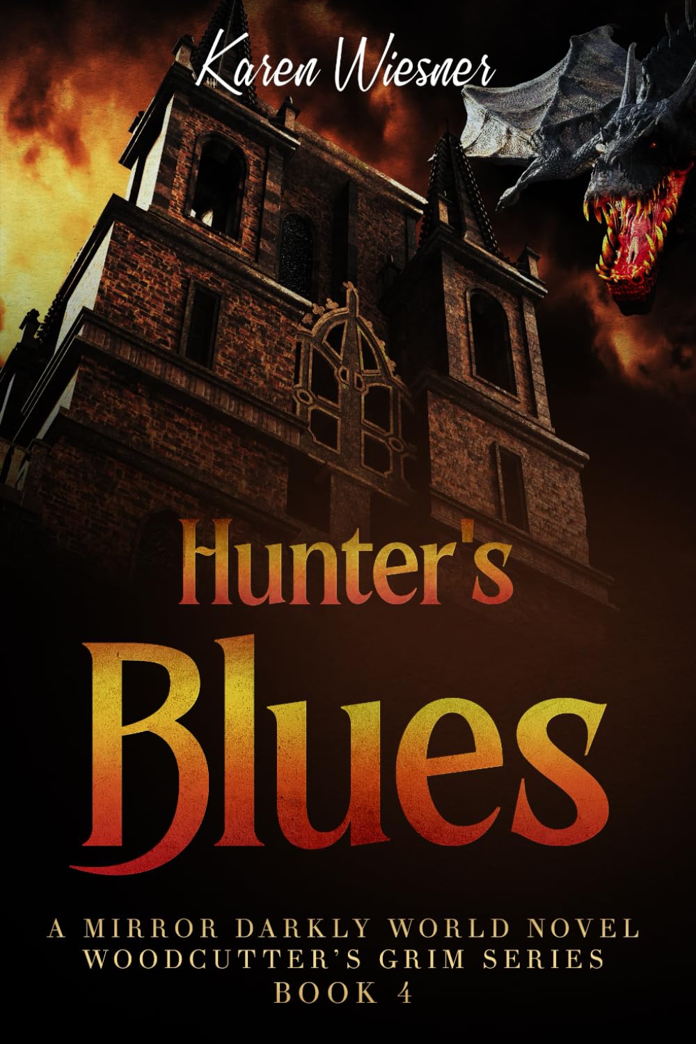Woodcutter's Grim Series, Book 4: Hunter's Blues: (A Mirror Darkly World Novel) (Woodcutter's Grim Paranormal Mild Horror Romance)