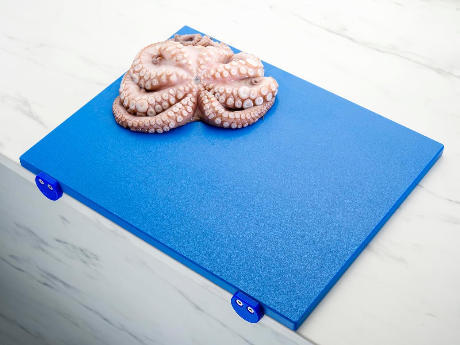 Tagliere Professionale in Polietilene BLU CM 50x40x2 cm Certificato HACCP o uso generico consigliato per lavorazione pesce e prodotti ittici freschi ANTICONTAMINAZIONE Alimentare antibatterico